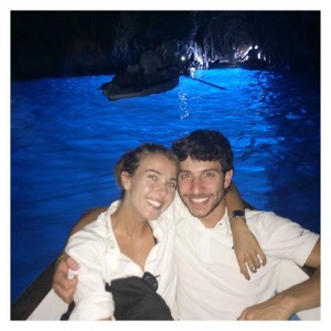 Martina Pinto e Luca Marcucci, coccole e selfie a Capri