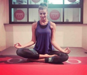 Cristina Chiabotto Oysho Yoga