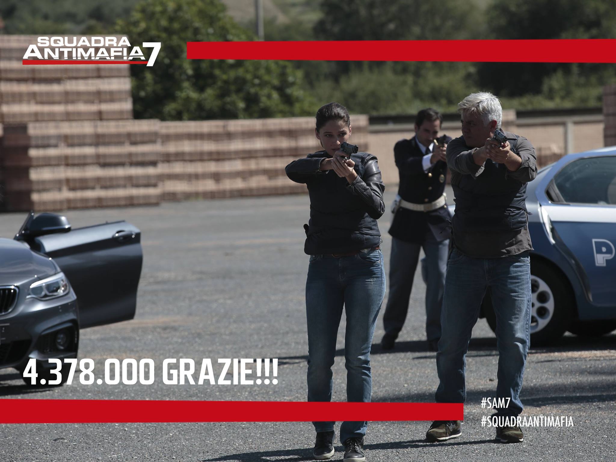Squadra Antimafia 7: ritorno boom, è trend sui social Squadra antimafia 7, un inizio col botto