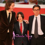 Donna Tartt, Wes Anderson e Antonio Monda red carpet Festa del Cinema di Roma