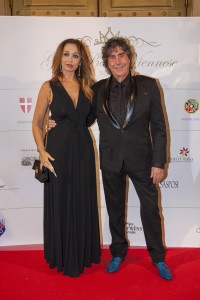 Stefano D'Orazio e Tiziana Giardoni al ballo delle debuttanti 2015
