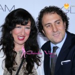 Emanuela Aureli e Sergio Folco al party B-Glam