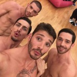 Stefano De Martino selfie con i ragazzi di Amici 15
