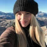 Michelle Hunziker selfie dalle Dolomiti su Instagram