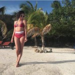 Caterina Balivo in bikini ai Caraibi Natale 2015: le foto
