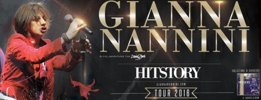 Gianna Nannini Hitstory tour 2016