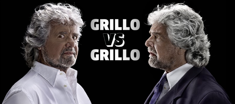 Beppe Grillo al Teatro Brancaccio di Roma