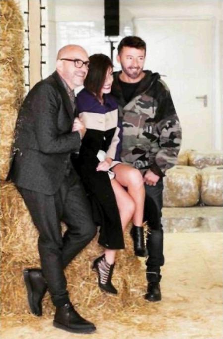 Bianca Atzei e Max Biaggi alla sfilata di Antonio Marras gossip bianca atzei max biaggi