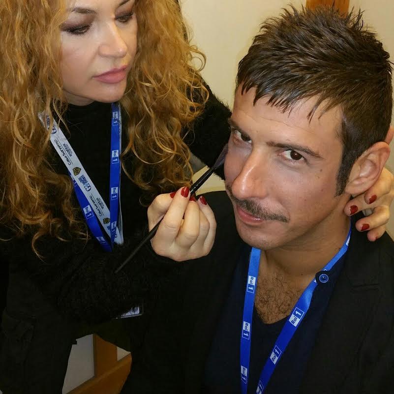 Francesco Gabbani,sanremo 2016,pagine di make up 
