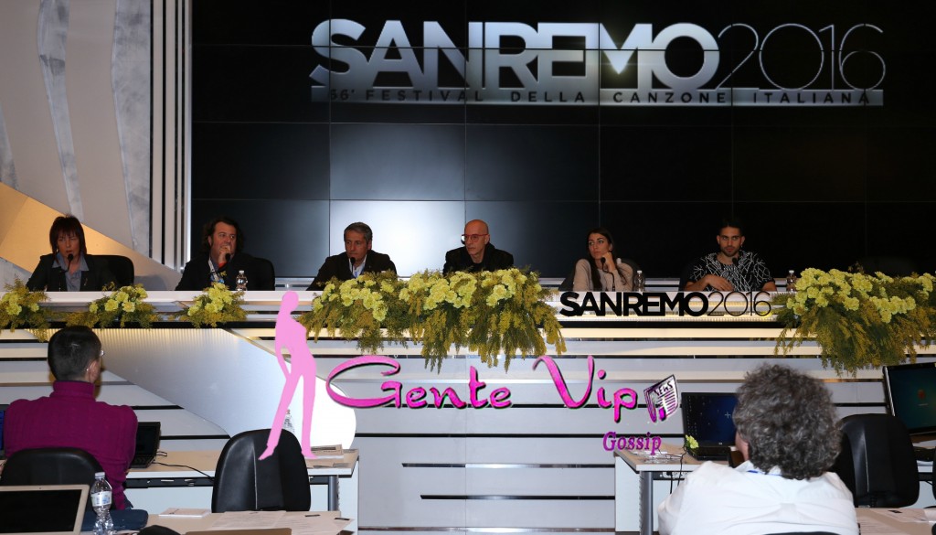 Area Sanremo conferenza stampa 11 febbraio 2016