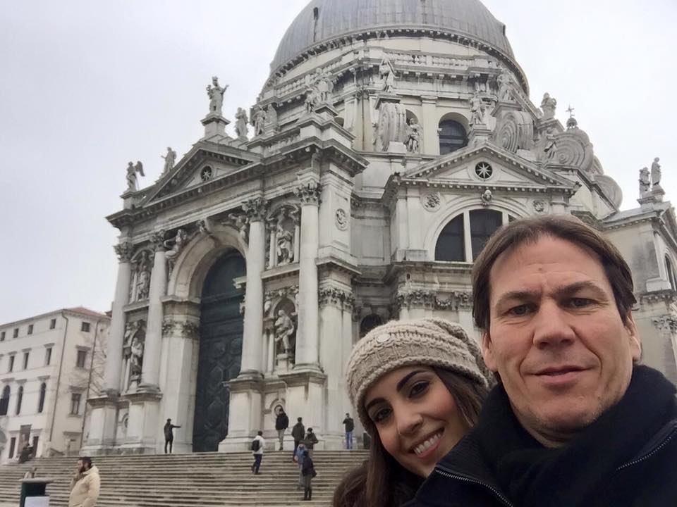 Francesca Brienza a Venezia con Rudi Garcia gossip news