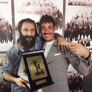 Francesco Gabbani e Fabio Ilacqua Premio Sergio Bardotti