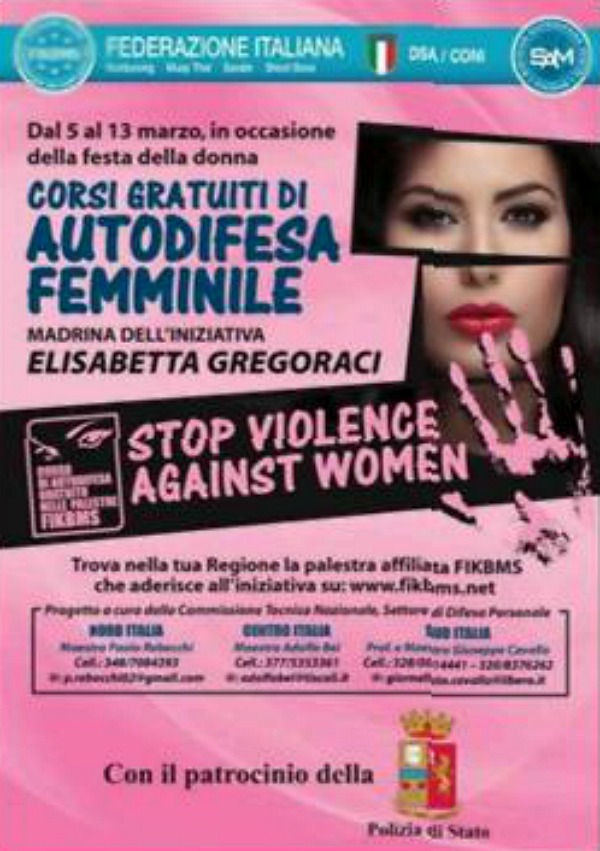 Elisabetta Gregoraci testimonial per la difesa femminile