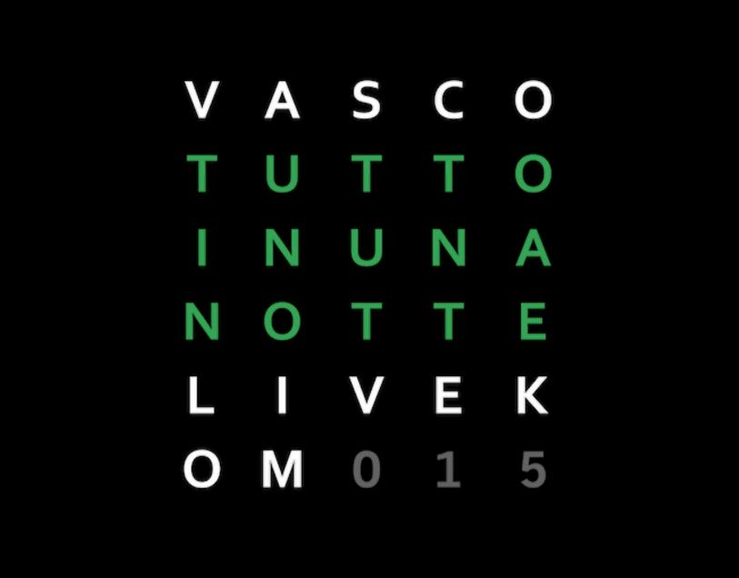 Vasco Rossi al cinema con “Vasco tutto in una notte LiveKom015” Vasco tutto in una notte LiveKom015 vasco rossi