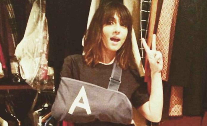 Ambra Angiolini fisicamente a pezzi, a causa di un trauma ambra angiolini news