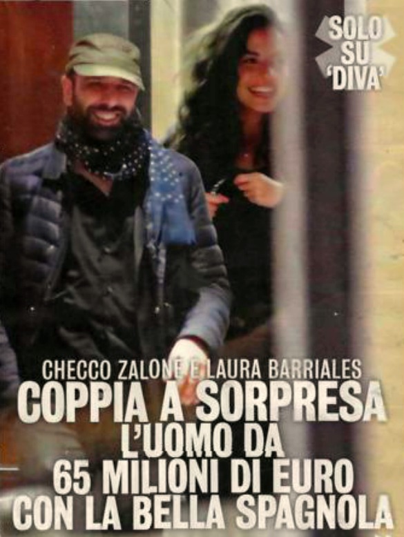 Incontro a Roma tra Checco Zalone e Laura Barriales: “non mi piace soprattutto giocare con il gossip” gossip news checco zalone laura barriales