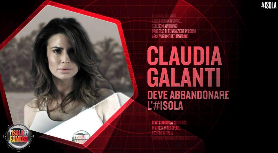 Isola dei Famosi, Claudia Galanti eliminata, Matteo abbandona il game isola dei famosi claudia galanti eliminata