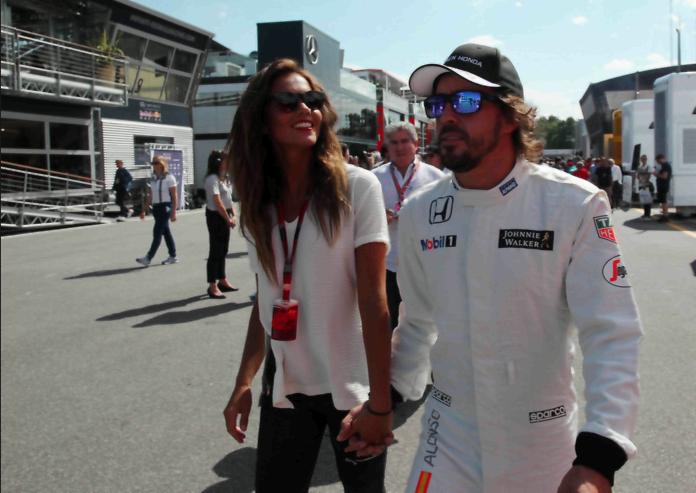 Fernando Alonso e Lara Alverez gossip