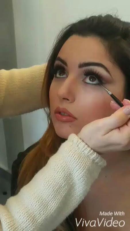 Luisa Festa smokey eyes pagine di makeup