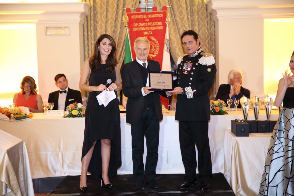 Amedeo Minghi premiato International Mediterranean Award 2016