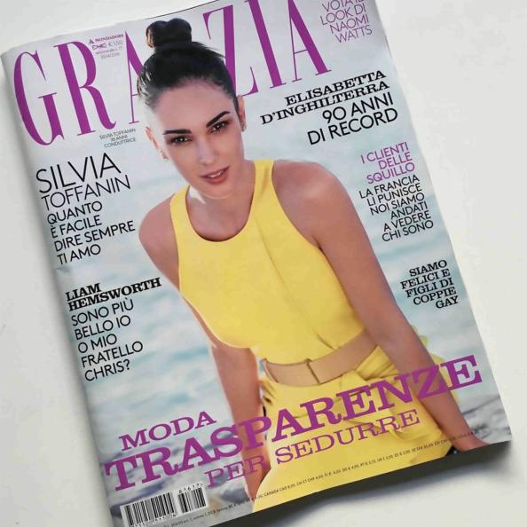 Gossip, Silvia Toffanin backstage della cover di Grazia SilviaToffanin gossip news