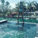Elisabetta Canalis alle Bahamas foto