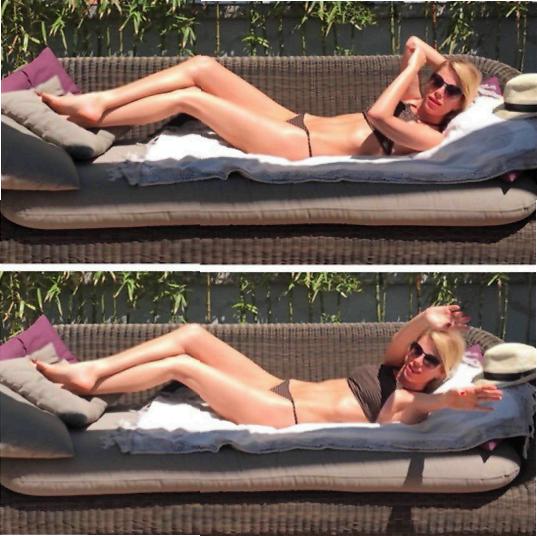 Alessia Marcuzzi in bikini gossip news