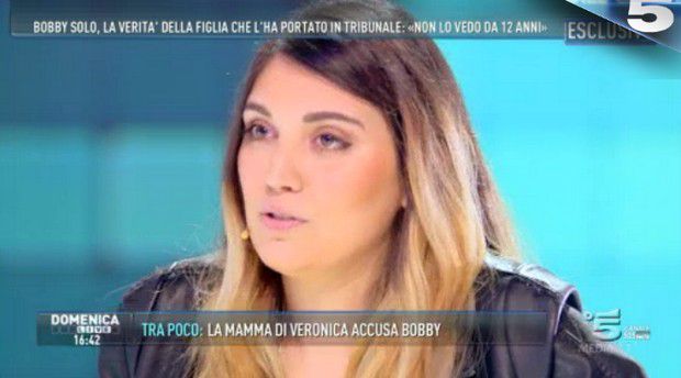 Veronica Satti a Domenica Live