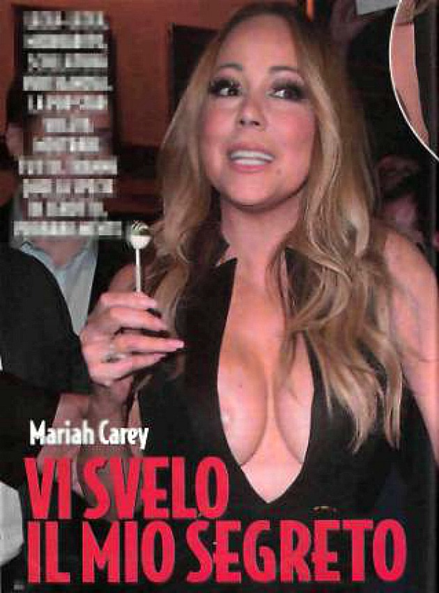 Gossip, Mariah Carey mostra qualcosa di troppo al party francese mariah carey gossip,news