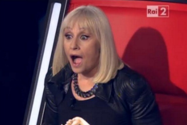 Raffaella Carrà gaffe a The Voice