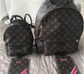Wanda Nara e i bagagli di lusso firmati Vuitton