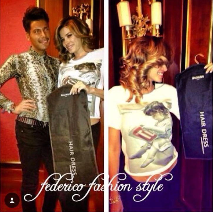 Federico Fashion Style e Ayda Yespica