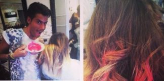 Federico Fashion Style, capelli color fluo alla Lady Gaga Federico Fashion Style