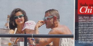 Gossip, Lapo Elkann a Capri con la nuova fidanzata e non solo… Lapo Elkann e Shermine Shahrivar estate 2016 a Capri