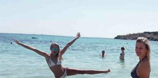 Mercedesz Henger and Eva, mini-bikini and holiday in Porto Cervo Mercedesz Henger