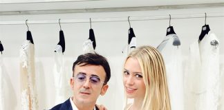 Gossip news, Martina Stella, Alessandro Angelozzi mostra l’abito da sposa Gossip news, Alessandro Angelozzi, Martina Stella,