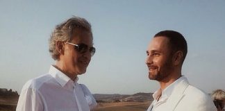 Raoul Bova e Andrea Bocelli pronti per una nuova scommessa Andrea Bocelli e Raoul Bova