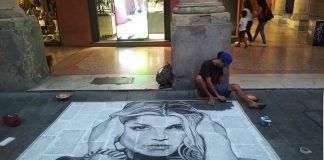 Gossip: Emma Marrone ha un regalo per l’autore del murales che la ritrae Gossip news, gossip, Emma Marrone, ritratto, Bologna,