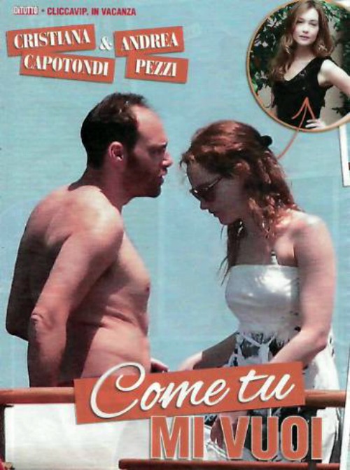 Gossip news, Cristina Capotondi e Andrea Pezzi a Formentera