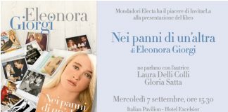Eleonora Giorgi presenta a Venezia Lido il suo libro Eleonora Giorgi a Venezia presentazione libro