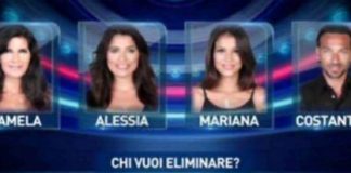 Grande Fratello Vip: i primi nominati al GF Vip sono quattro Grande Fratello Vip, Alessia Macari, Pamela Prati, Mariana Rodriguez e Costantino Vitagliano, sono i primi nominati al GF VIP