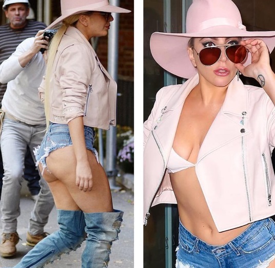 Lady Gaga outfit cowgirl