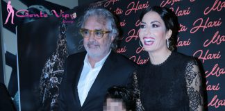 Vip sul red carpet di Mata Hari per il debutto al cinema di Elisabetta Gregoraci Elisabetta Gregoraci Nathan Flavio Briatore Festa cinema Roma