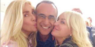 Vip al Palalottomatica di Roma per lo spettacolo di Carlo Conti carlo conti pieraccioni panariello, gossip news, gossip, antonella clerici news, mara venier news,