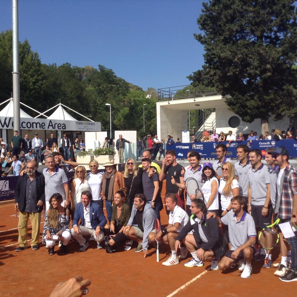 gossip news, Tennis & Friends al Foro Italico tanti vip presenti all'evento (foto)