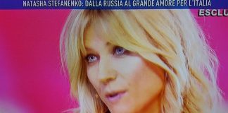 Gossip e Tv Natasha Stefanenko a Domenica Live gossip, Natasha Stefanenko Domenica Live