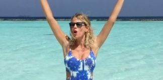 Alessia Marcuzzi scatena la curiosità e i sogni proibiti dei fan notizie gossip, Alessia Marcuzzi alle Maldive