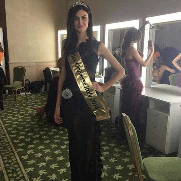 Sophia Sergio Miss Universe Italy 2016 finale Roma
