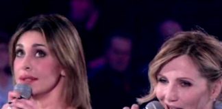 Nemica Amatissima Belen Rodriguez balla il tango con la Cuccarini Nemica Amatissima Belen Rodriguez e Lorella Cuccarini