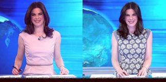 Gossip news Costanza Calabrese al Tg5 in mutande: meglio di Basic Instint Costanza Calabrese Tg5